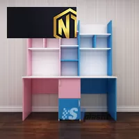BÀN HỌC CÓ TỦ SÁCH TIỆN LỢI